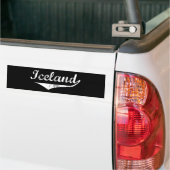 Autocollant De Voiture Islande (Sur camion)
