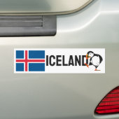 Autocollant De Voiture Islande (En voiture)