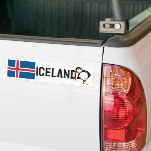 Autocollant De Voiture Islande