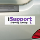 Autocollant De Voiture iSupport Alzheimers (En voiture)