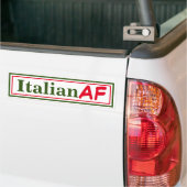 Autocollant De Voiture Italien AF Funny (Sur camion)