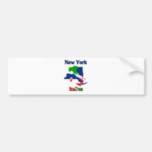 Autocollant De Voiture Italien de New York