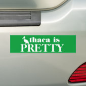 Autocollant De Voiture Ithaca est joli (En voiture)