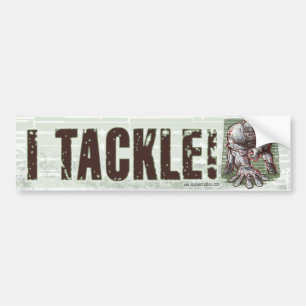 Autocollant De Voiture J'aborde ! Bumpersticker