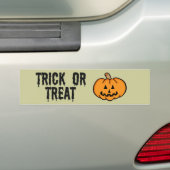 Autocollant De Voiture Jack-o'-lantern (En voiture)