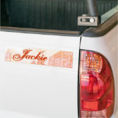 Autocollant De Voiture Jackie (Sur camion)