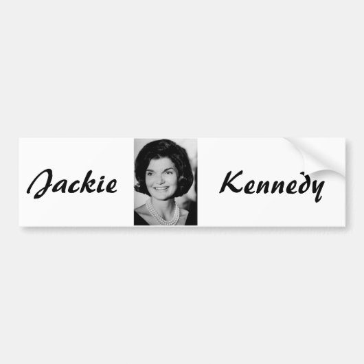 Autocollant De Voiture Jackie Kennedy (Devant)