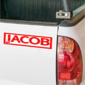 Autocollant De Voiture Jacob Stamp (Sur camion)
