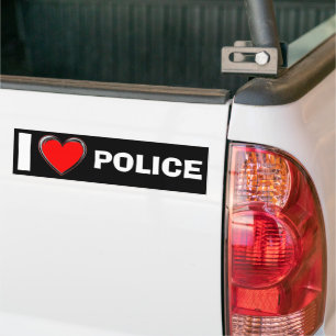 AUTOCOLLANT DE VOITURE J'ADORE LA POLICE "COEUR ART"