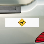 Autocollant De Voiture Jagdterrier (En voiture)
