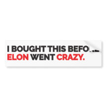 J'ai acheté ceci avant qu'Elon ne devienne fou