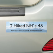 Autocollant De Voiture J'ai augmenté NH 48 (En voiture)