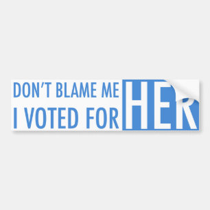 Autocollant De Voiture J'Ai Voté Pour Kamala Harris