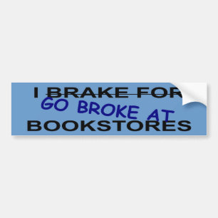 Autocollant De Voiture J'aime l'adhésif pour pare-chocs de librairies