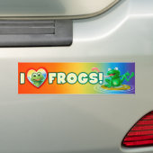 Autocollant De Voiture J'aime l'adhésif pour pare-chocs farfelu (En voiture)