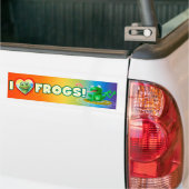 Autocollant De Voiture J'aime l'adhésif pour pare-chocs farfelu (Sur camion)
