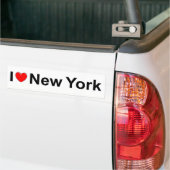 Autocollant De Voiture J'aime le coeur) New York (Sur camion)