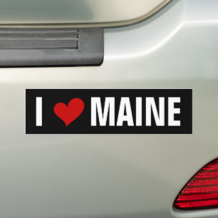 AUTOCOLLANT DE VOITURE J'AIME LE MAINE