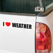 Autocollant De Voiture J'aime le temps (Sur camion)
