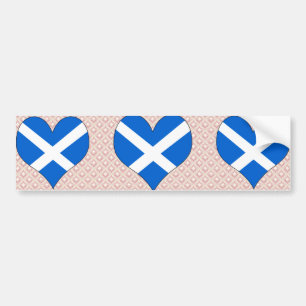 Autocollant De Voiture J'aime l'Ecosse