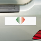 Autocollant De Voiture J'aime l'Italie (En voiture)