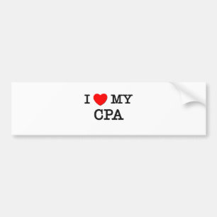 Autocollant De Voiture J'aime mon CPA