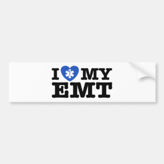 Autocollant De Voiture J'aime mon EMT