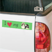 Autocollant De Voiture J'aime mon Shih Tzu (Sur camion)