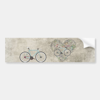 Autocollant De Voiture J'aime mon vélo