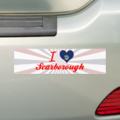 Autocollant De Voiture J'aime Scarborough, Maine (En voiture)