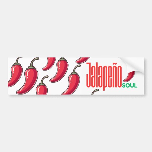 Autocollant De Voiture Jalapeño Soul Bumper Sticker (Devant)