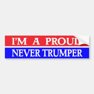 Autocollant De Voiture JAMAIS TRUMPER Bumper Sticker 2020 élection