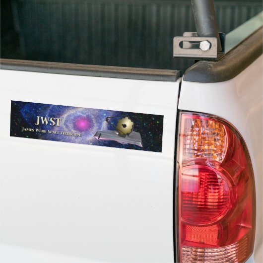Autocollant De Voiture James Webb Télescope spatial JWST (Sur camion)