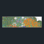 Autocollant De Voiture Jardin des fleurs (par Gustav Klimt)<br><div class="desc">Ce dessin présente une peinture de l'artiste autrichien Gustav Klimt (1862-1918). C'est une représentation d'un beau jardin fleuri dans le style typiquement impressionniste de Klimt. Les fleurs ont presque l'air d'être débordantes, et il est impossible de ne pas se sentir soulagé par leur beauté. L'oeuvre originale a été achevée en...</div>