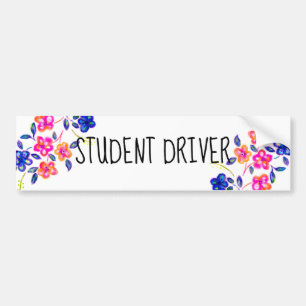 Autocollant De Voiture Jardin fleuri
