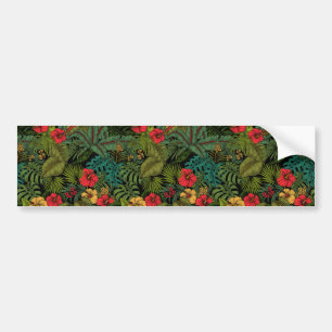 Autocollant De Voiture Jardin tropical