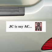 Autocollant De Voiture JC est mon C.A.… Bumpersticker (En voiture)