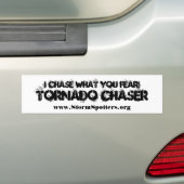 Autocollant De Voiture Je chasse ce que vous craignez ! (En voiture)