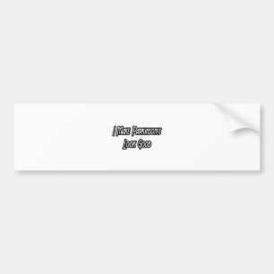 Autocollant De Voiture Je fais paraître Parkinson bien