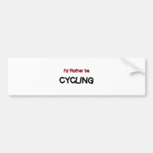 Autocollant De Voiture Je ferais un cycle plutôt