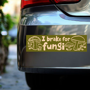 Autocollant De Voiture JE FREINE POUR FUNGI Mignons Champignons Pour la n