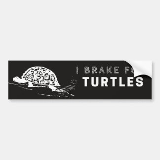 Autocollant De Voiture Je freine pour Turtles Bumper Sticker mignonne et 