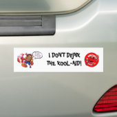 Autocollant De Voiture Je ne bois pas la Kool-Aide (En voiture)