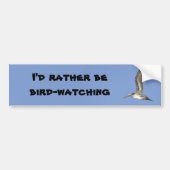 Autocollant De Voiture Je serais plutôt adhésif pour pare-chocs (Devant)