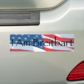 Autocollant De Voiture Je suis Breitbart (En voiture)