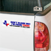 Autocollant De Voiture Je suis du Texas (Sur camion)