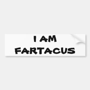 Autocollant De Voiture Je suis Fartacus