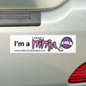 Autocollant De Voiture Je suis l'adhésif pour pare-chocs de Ninja d'un (En voiture)