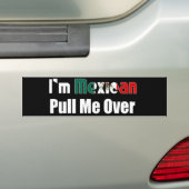 Autocollant De Voiture Je suis mexicain (En voiture)