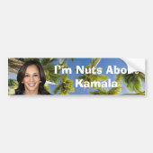 Autocollant De Voiture Je suis nu à propos de Kamala (Devant)